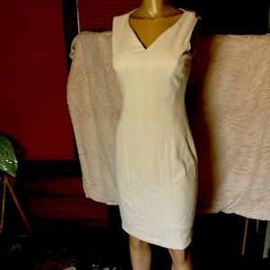 Calvin Klein midi blush dress